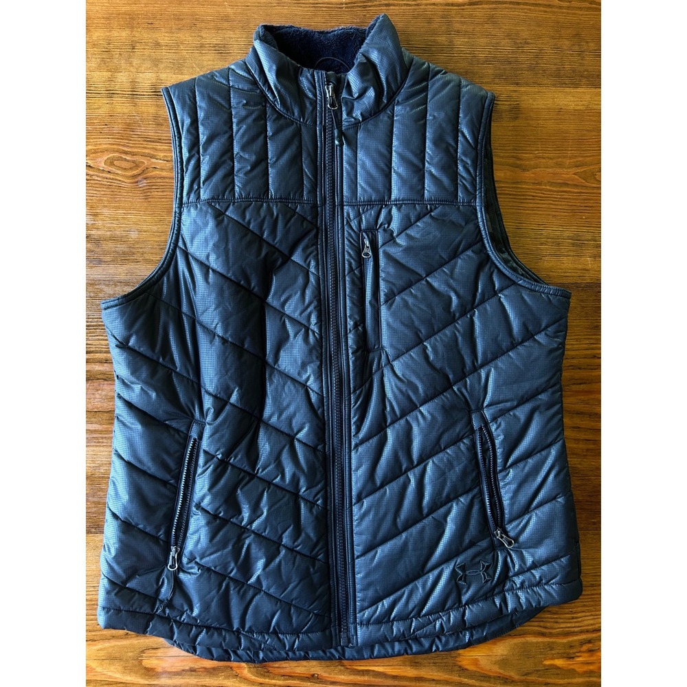 Under Armour Storm Black Quilted Vest Large